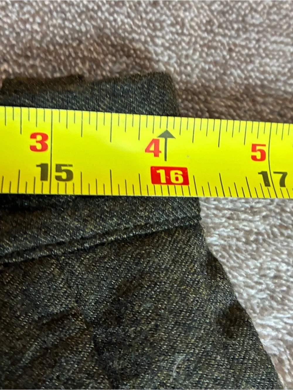 John Varvatos Wool Pants Olive Green Size 32X34 Luxury Trousers Preppy Business